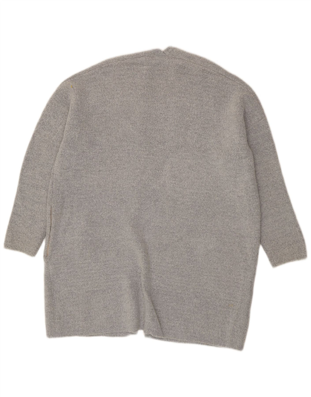 Oasis Womens Oversized Open Cardigan Sweater UK 16 Large Grå Akryl