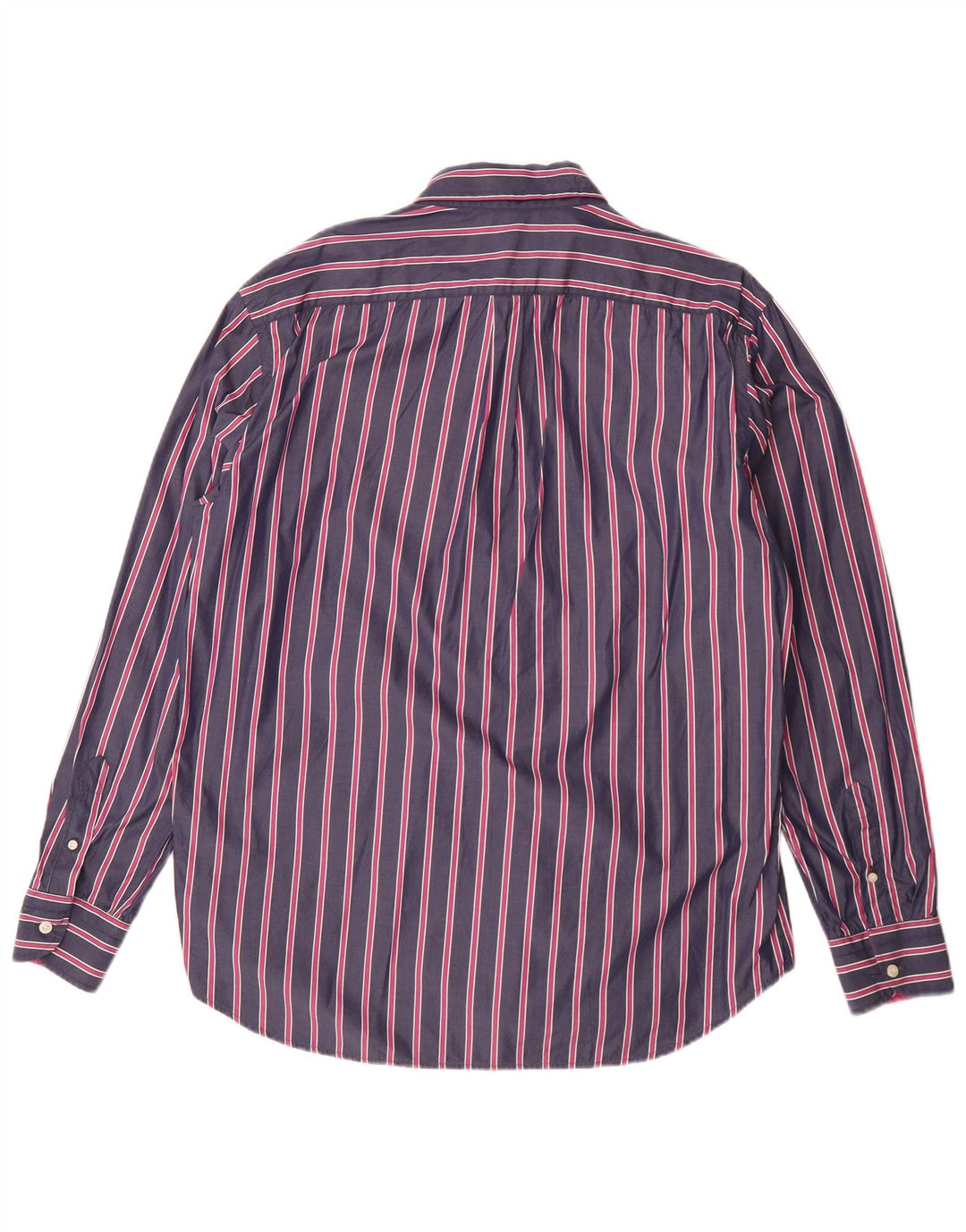 Harmont & Blaine herreskjorte 2XL marineblå stribet bomuld