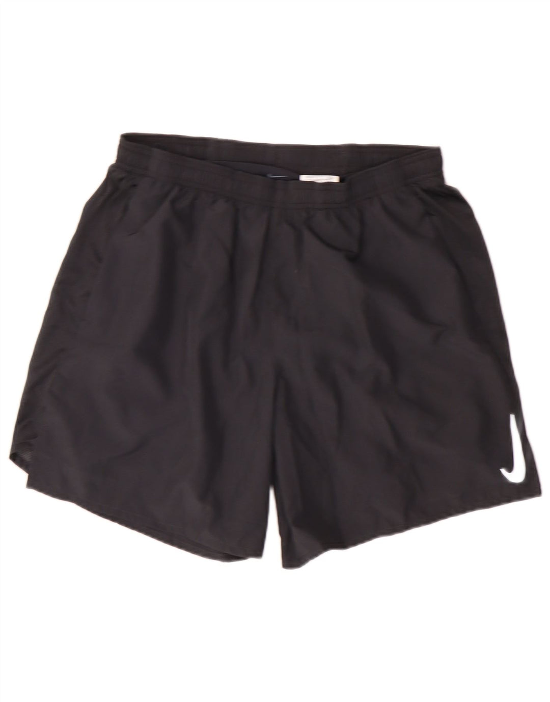 NIKE Dame Dri Fit sportsshorts UK 16 Large Black Polyester