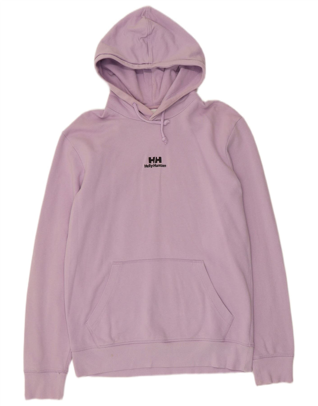 HELLY HANSEN Herre Regular Fit Grafisk Hoodie Jumper Lille Lilla Bomuld