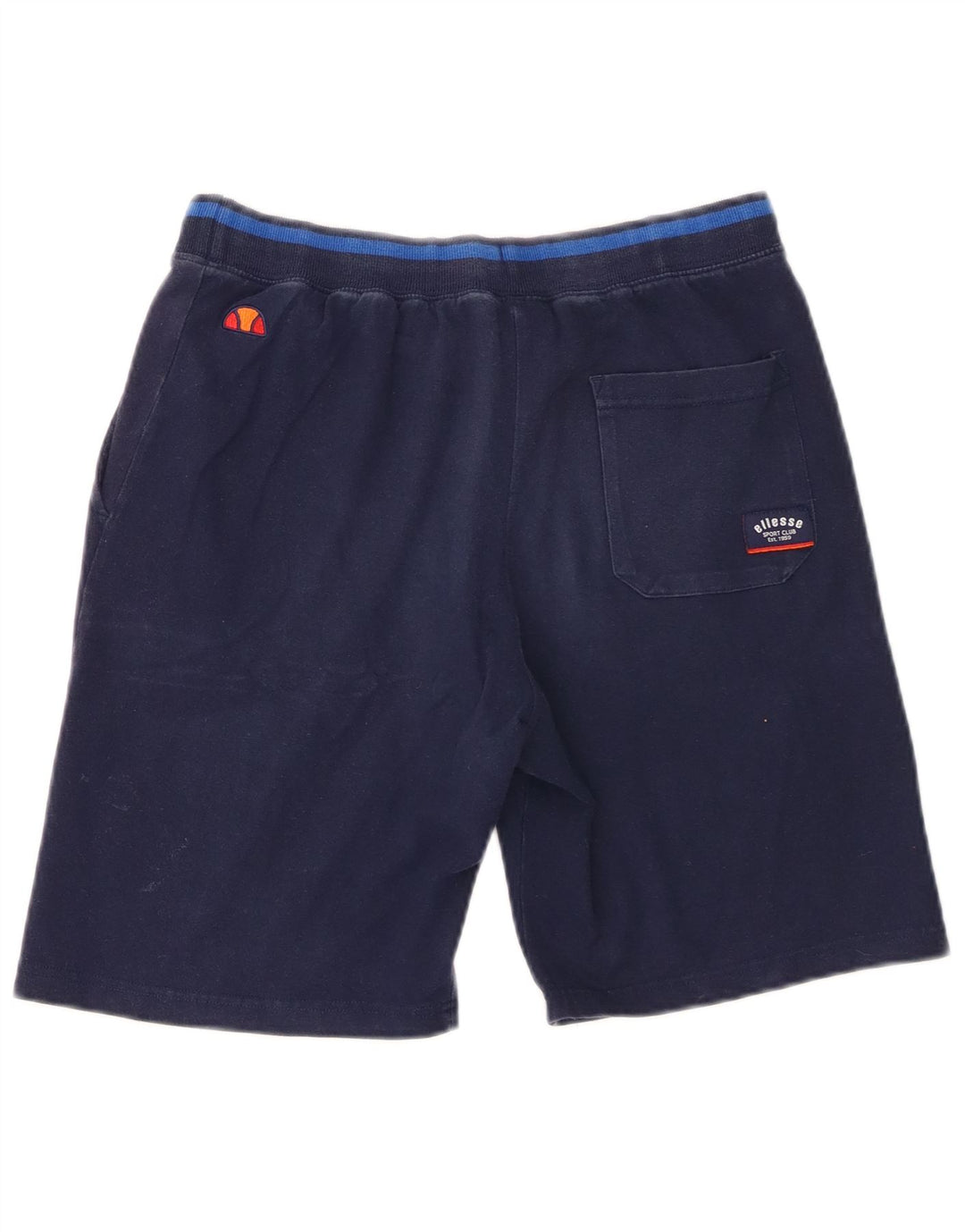 Ellesse Herre grafiske sportsshorts Medium marineblå bomuld