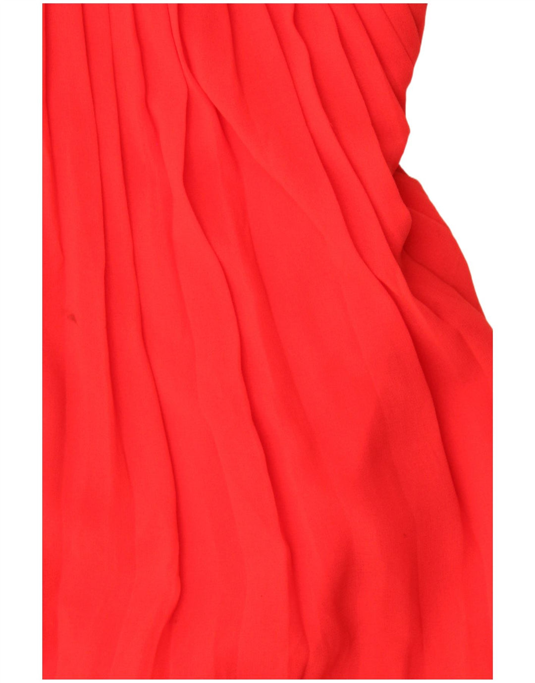 Oasis Dame Ærmeløs A-Line Kjole UK 14 Large Red Colourblock Polyester