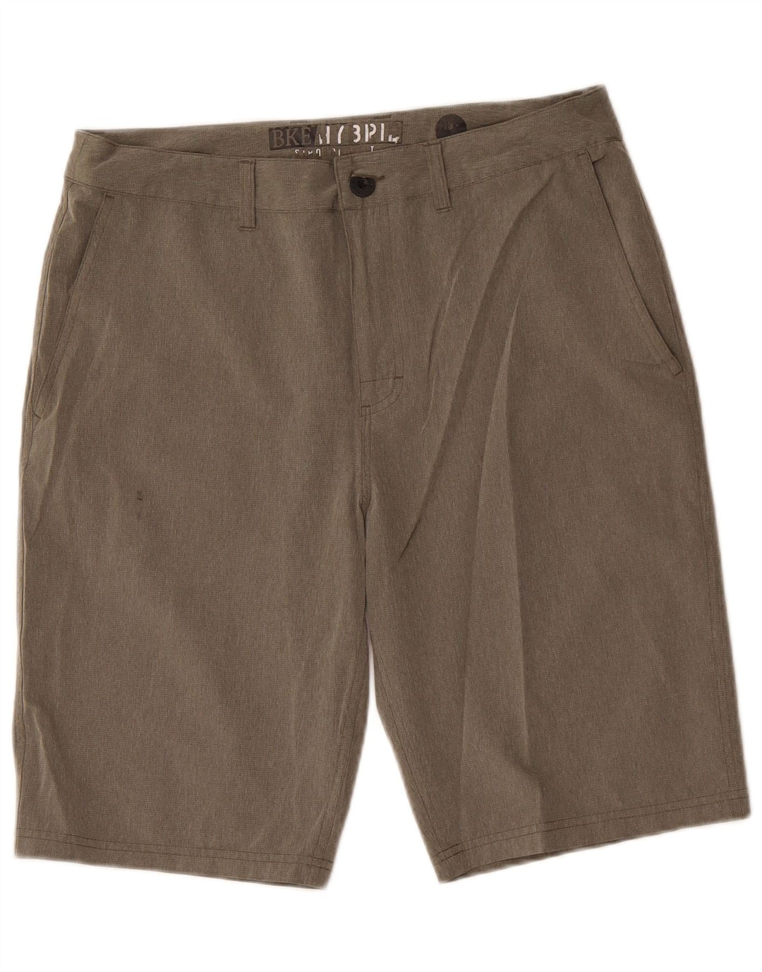 BKE Herre Chino Shorts W33 Mellemgrå Polyester