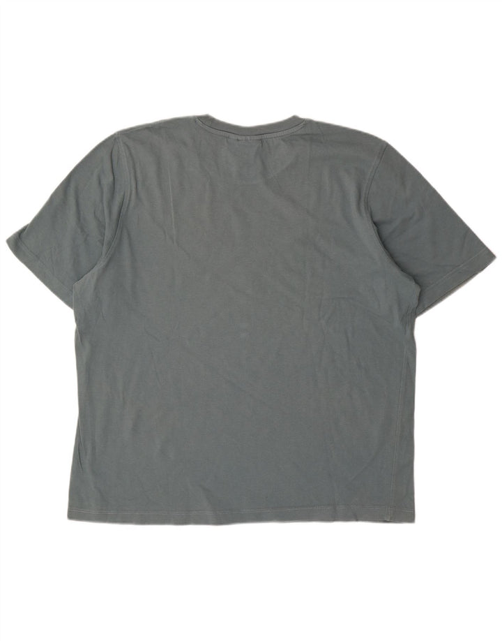 ADIDAS Grafisk T-shirt top til mænd, stor blå