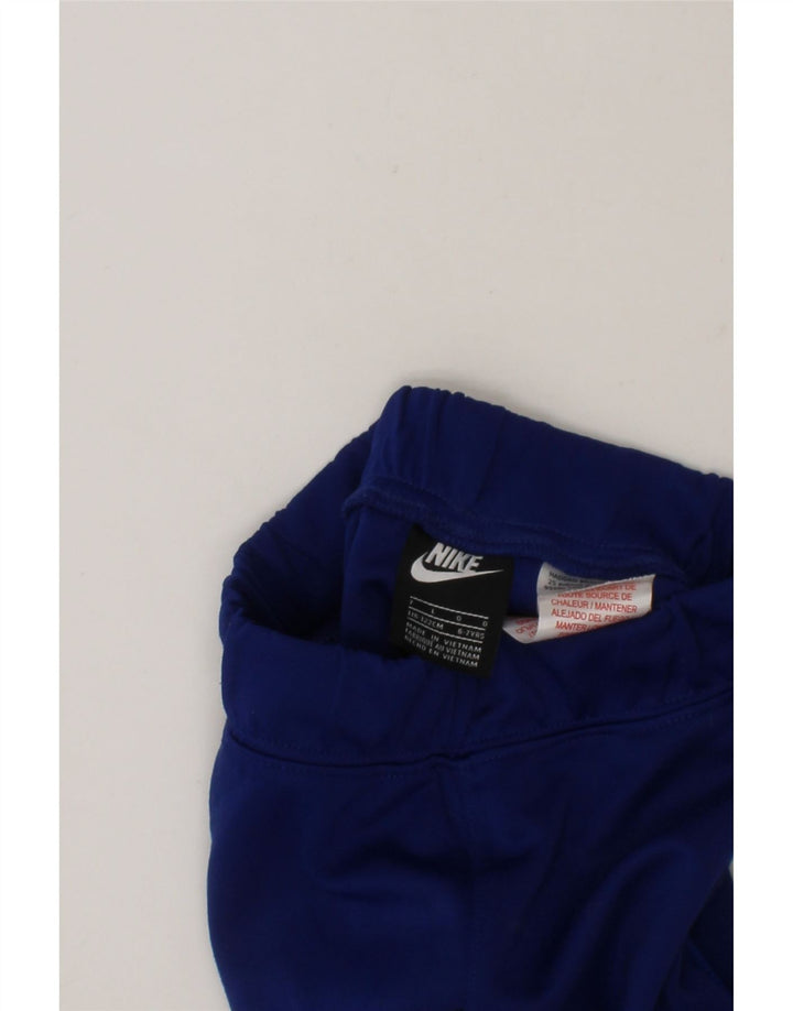 NIKE Boys Graphic Tracksuit Trousers Joggers 6-7 Years Large  Blue Vintage Nike and Second-Hand Nike from Messina Hembry 