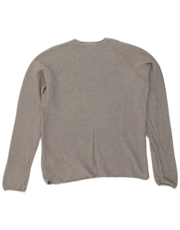 JACK & JONES Herre sweater med rund hals XL Grå bomuld