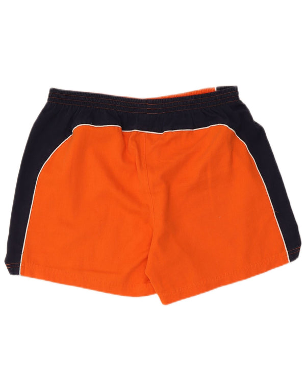 Asics Sportsshorts til mænd Large Orange Colourblock Polyester