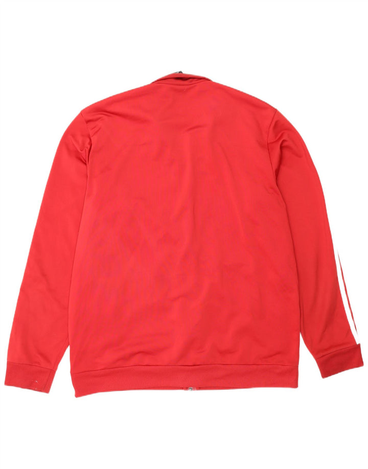 Adidas Træningsdragt til mænd Topjakke XL Rød Polyester