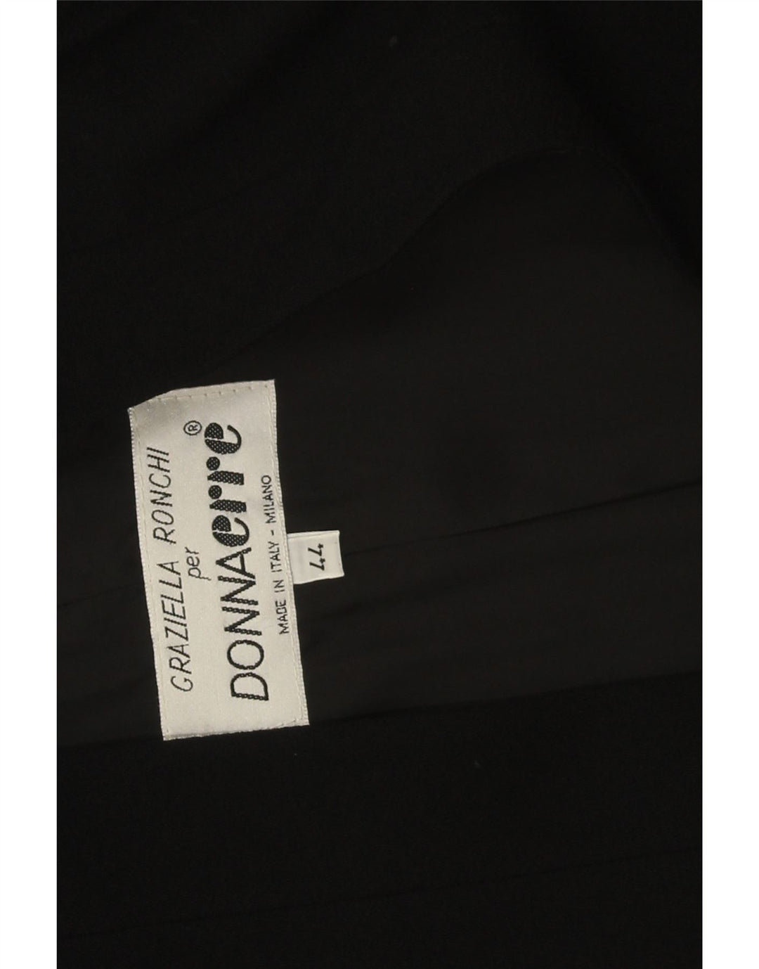 Vintage dame 1-knaps blazerjakke IT 44 Medium Sort