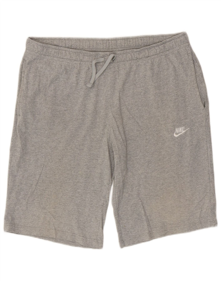 Nike herre sportsshorts XL grå bomuld