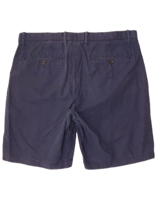 Gap Herre Chino Shorts W36 Large Navy Blue Bomuld