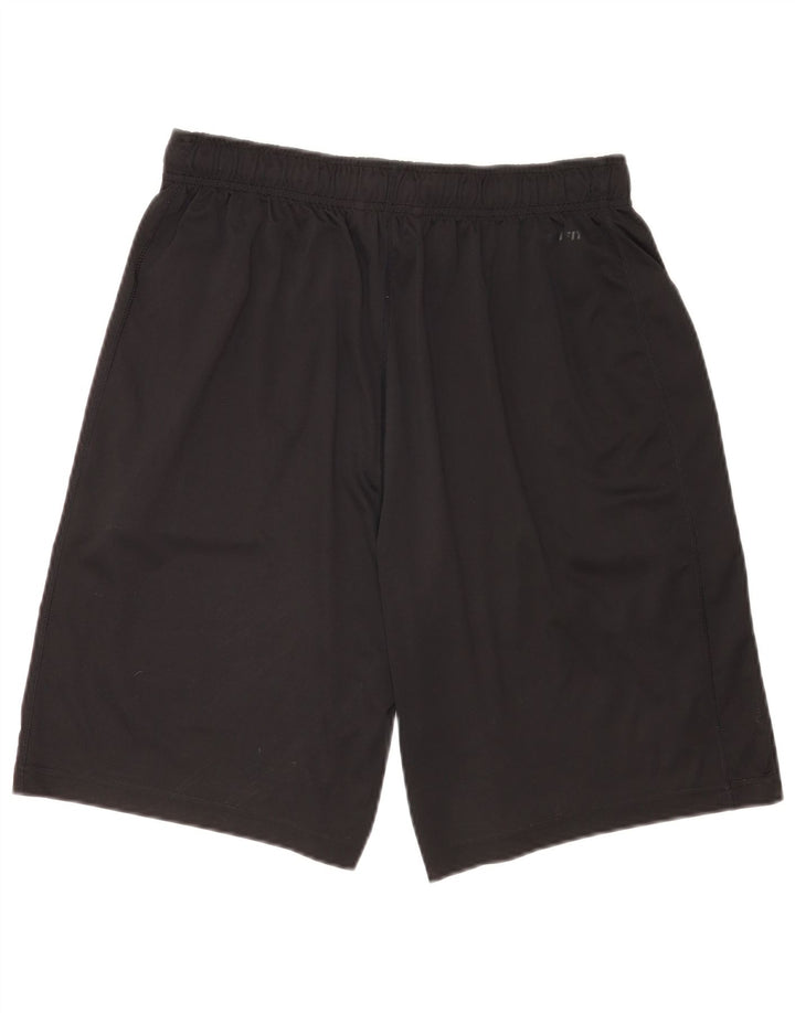 Nike Herre Graphic Regular Fit Sportshorts Large Sort Polyester