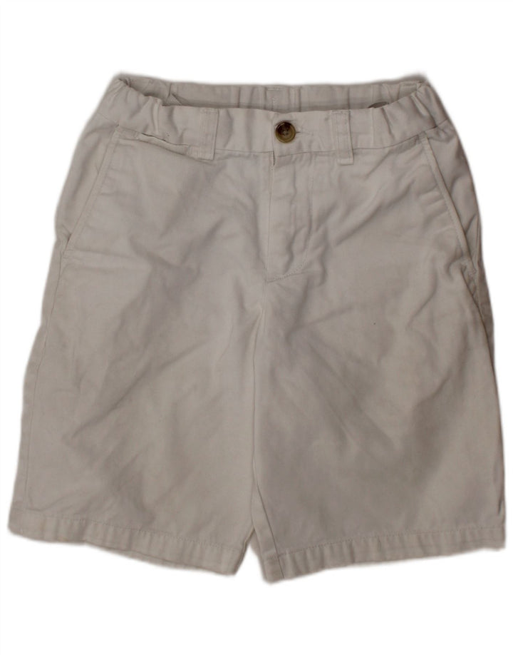 POLO RALPH LAUREN Drenge Chino Shorts 6-7 år W22 Hvid Bomuld