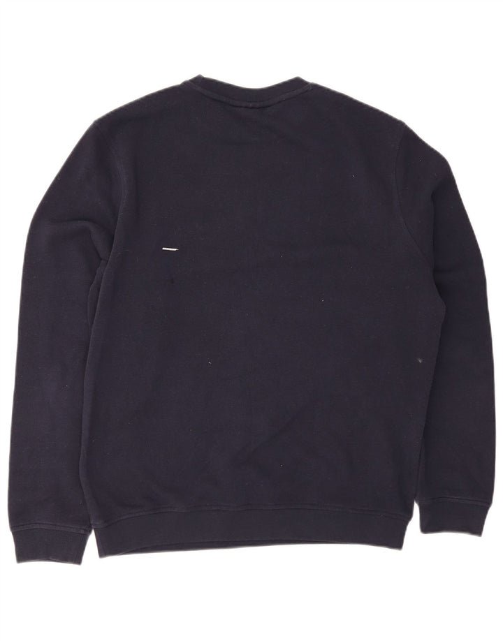 Calvin Klein Herre sweatshirt Jumper Medium Navyblå Bomuld