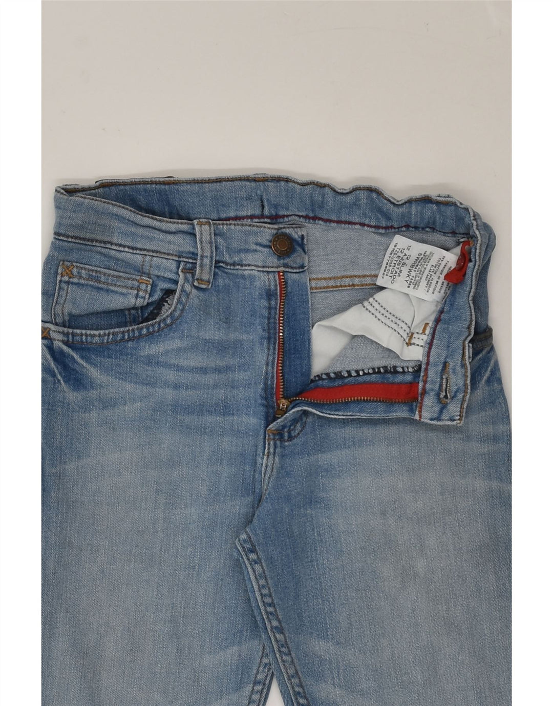 WRANGLER Boys Slim Jeans 11-12 Years W26 L26 Blue Cotton | Vintage Wrangler | Thrift | Second-Hand Wrangler | Used Clothing | Messina Hembry 
