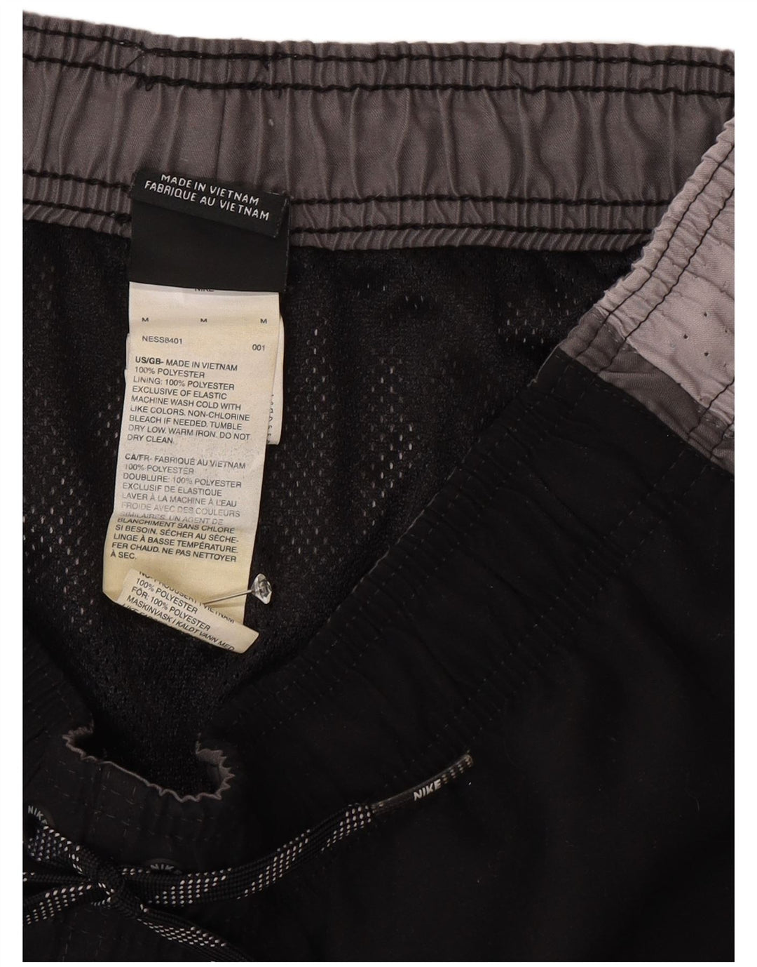 Nike Sportshorts til mænd Medium Sort Colourblock Polyester