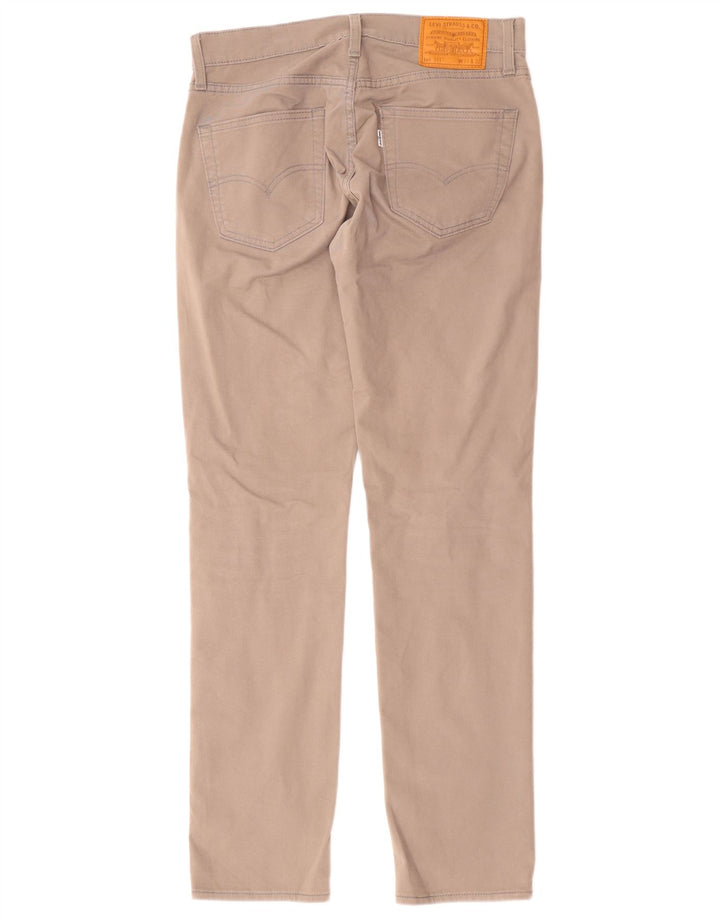Levi's Herre 511 Slim Casual Bukser W31 L32 Grå Bomuld
