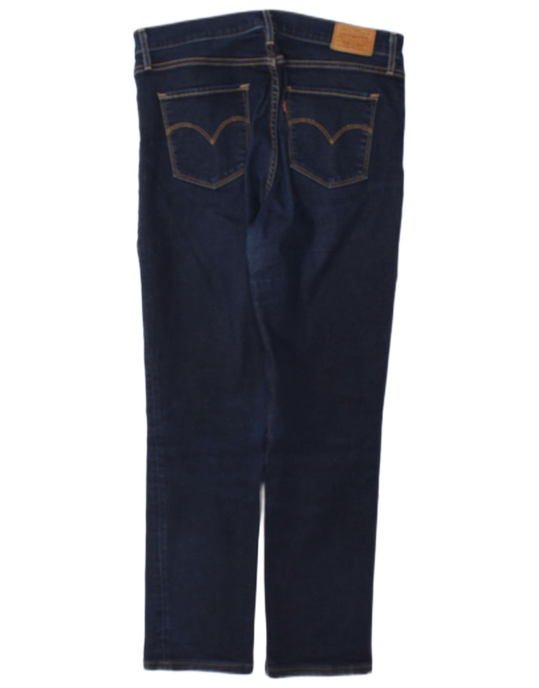 Levi's Slim Jeans til kvinder W31 L27 Marineblå bomuld