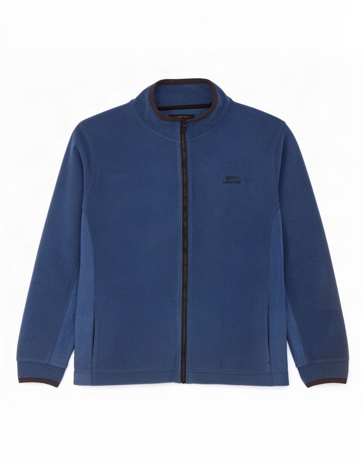Weird Fish Herre træningsdragt topjakke 3XL marineblå polyester