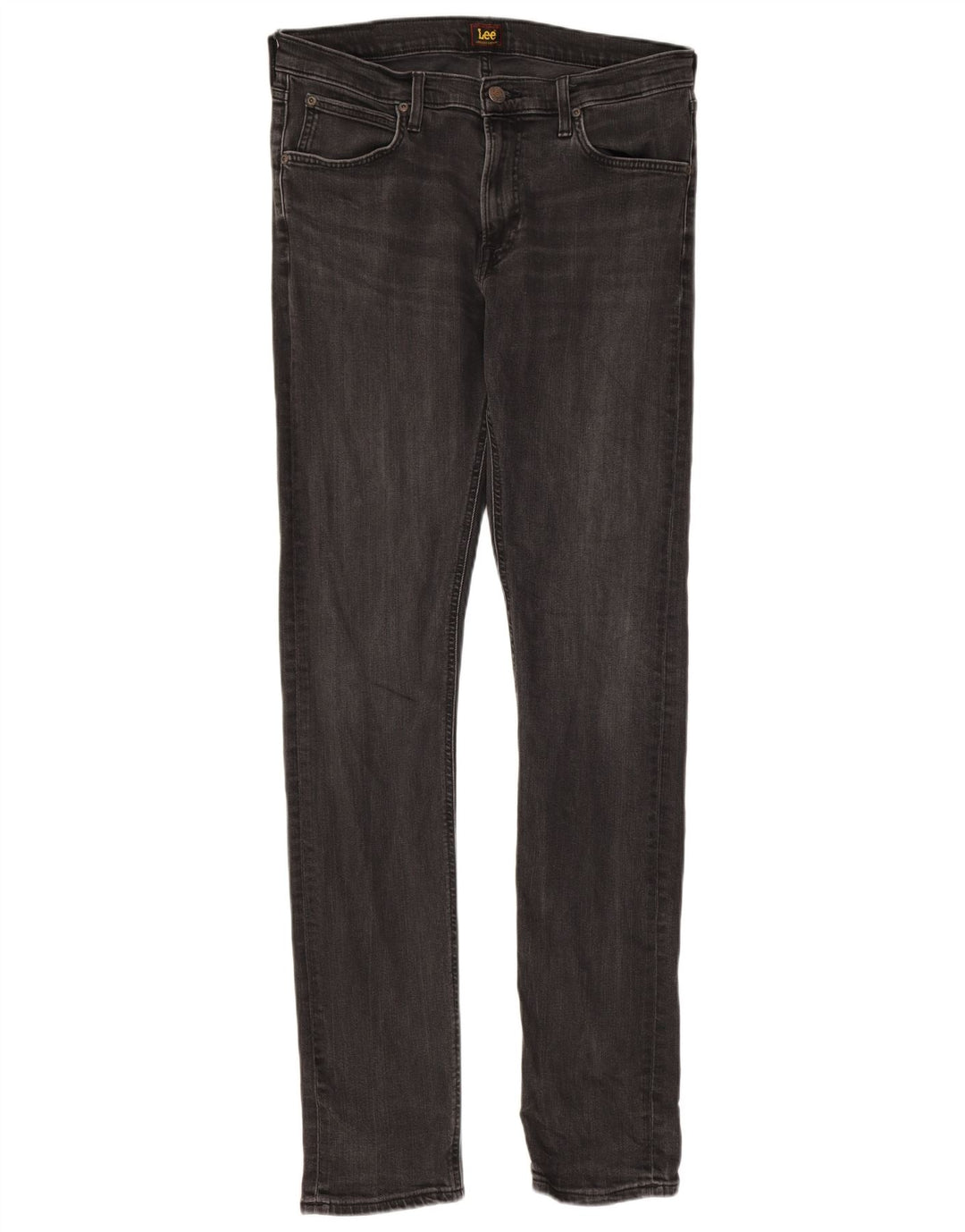 Lee Herre Luke Slim Jeans W32 L36 Grå Bomuld