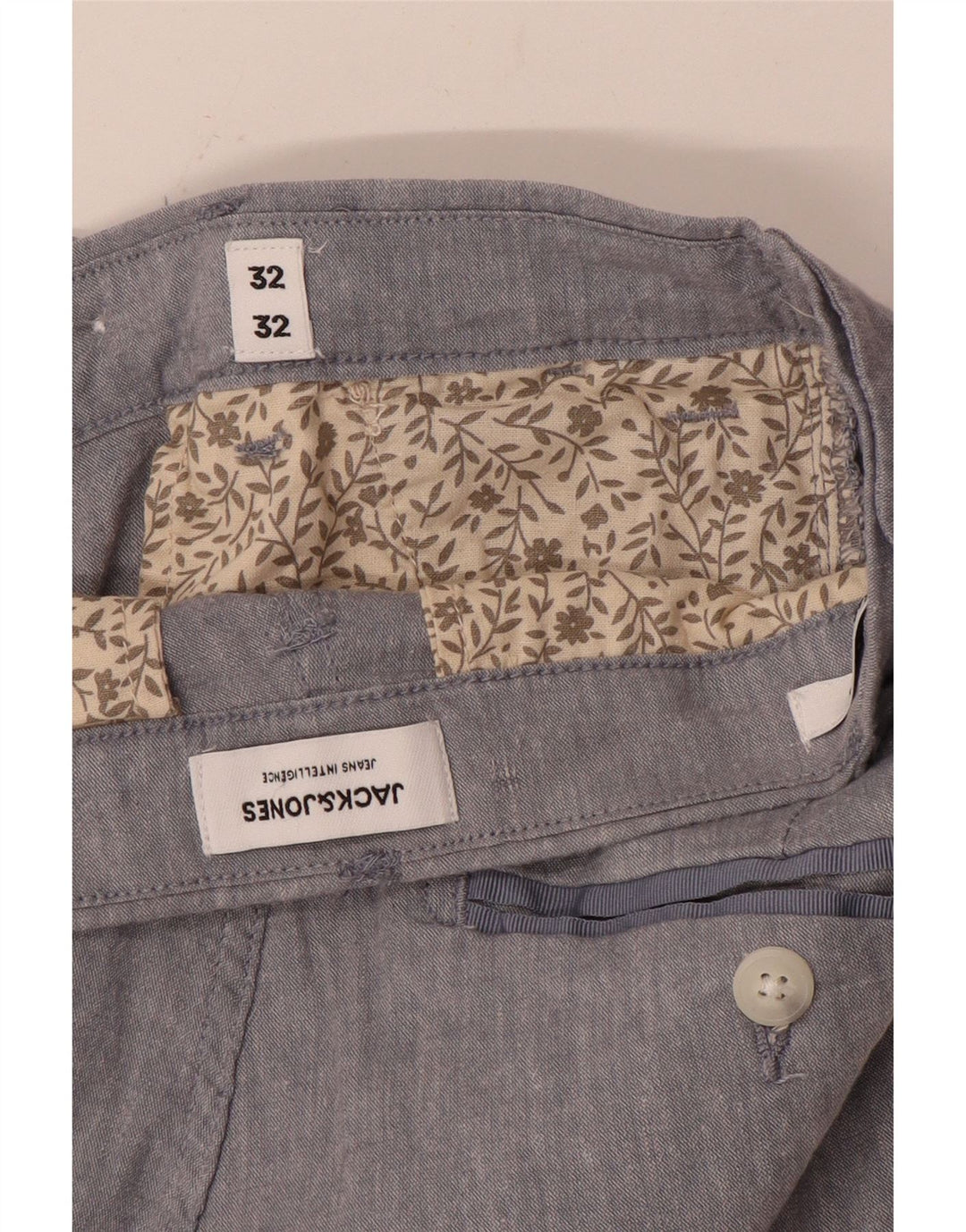 Jack & Jones Herre Slim Chino Bukser W32 L32 Grå