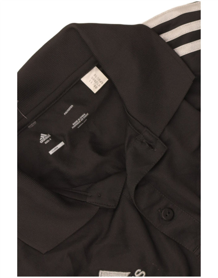 Adidas Herre Liverpool Grafisk Polo Shirt Lille Grå Colourblock Polyester
