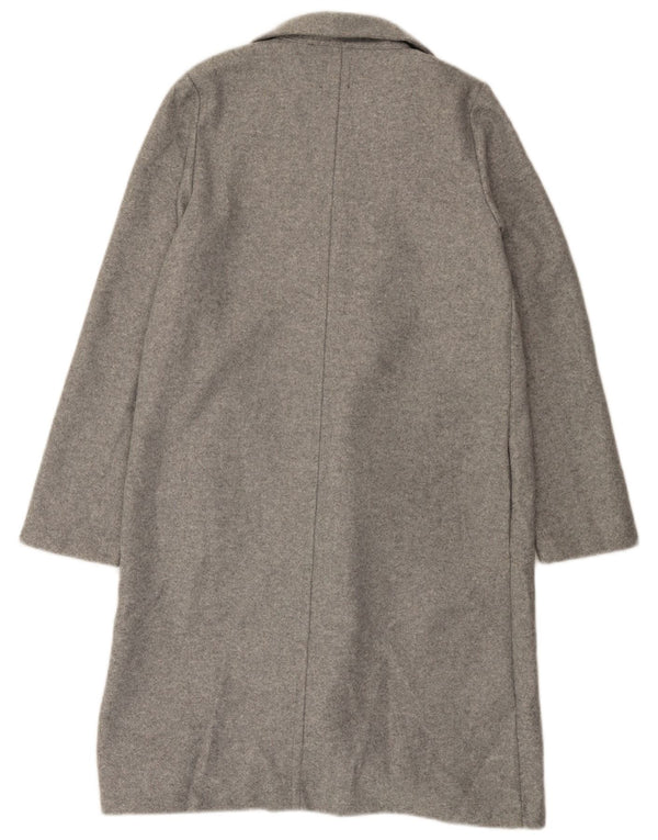 Zara Womens Open Overcoat UK 10 Small Grå