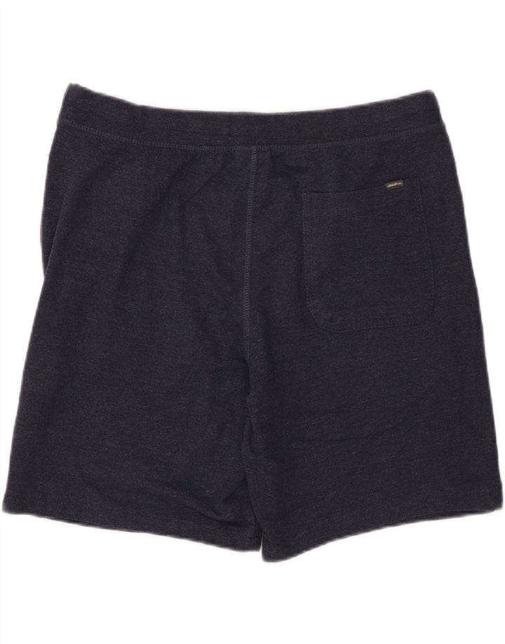 EDDIE BAUER Mens Sport Shorts Large  Navy Blue Cotton Vintage Eddie Bauer and Second-Hand Eddie Bauer from Messina Hembry 