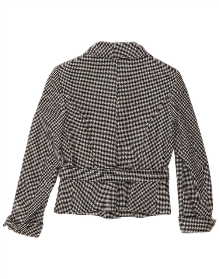 MAX MARA Dame 4-knaps 2-delt nederdelsæt UK 10 Small W28 Grey Classic