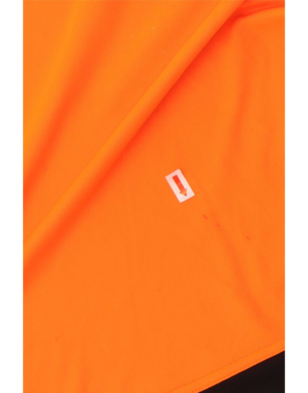 ADIDAS Boys Climalite T-Shirt Top 9-10 år Orange Colourblock Polyester