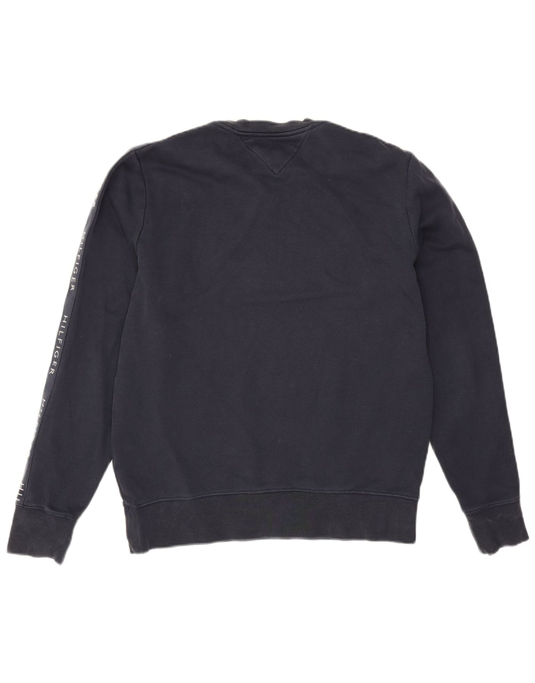 Tommy Hilfiger Herre Grafisk Sweatshirt Jumper Medium Navyblå Bomuld