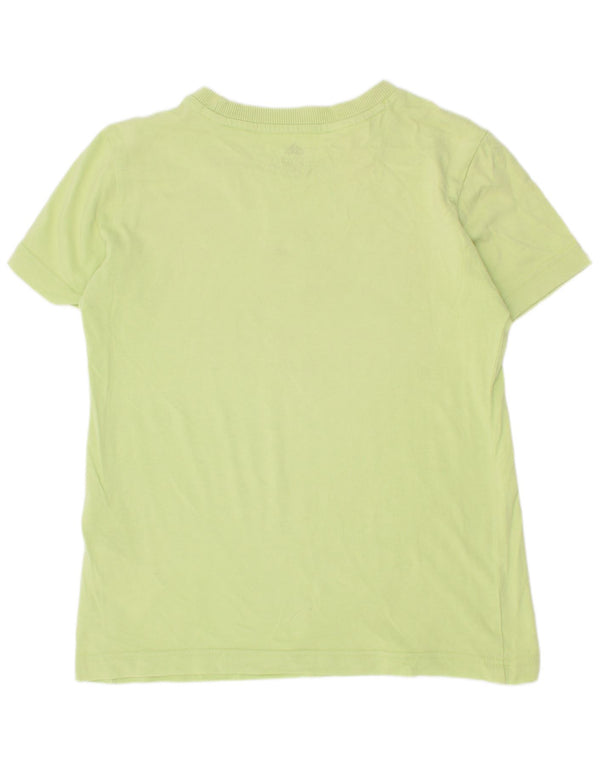 Adidas drenge grafisk t-shirt top 9-10 år grøn bomuld
