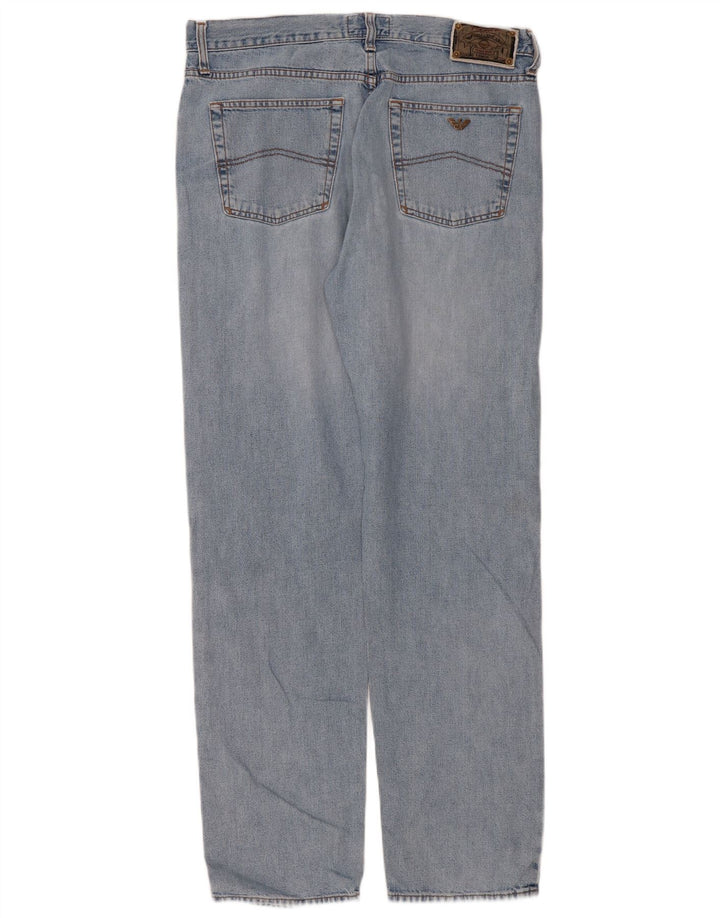 Armani Herre tilspidsede jeans W36 L33 Blå
