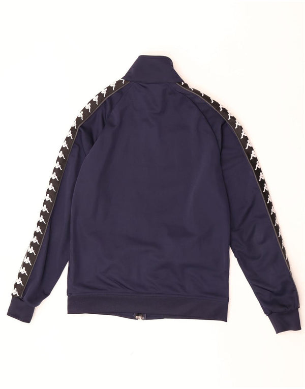 Kappa Herre grafisk træningsdragt Topjakke Medium Navy Blue Colourblock