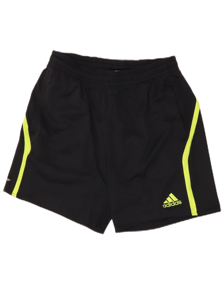 Adidas Herre Climacool Sports Shorts Medium Sort Colourblock Polyester