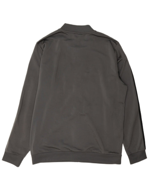 Adidas Træningsdragt til mænd, topjakke, stor grå polyester