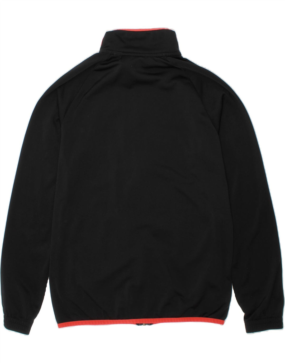 ADIDAS Boys Graphic Tracksuit Top Jacket 11-12 Years Black Polyester Vintage Adidas and Second-Hand Adidas from Messina Hembry 