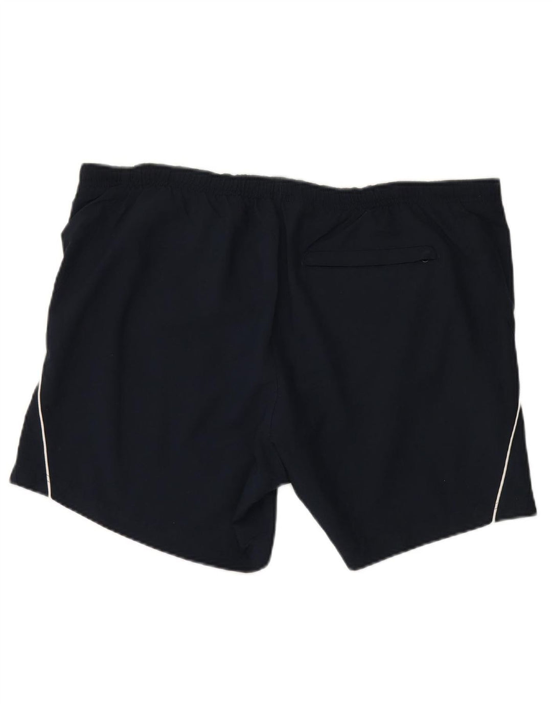 NIKE Mens Sport Shorts UK 37/39 XL Navy Blue Polyester