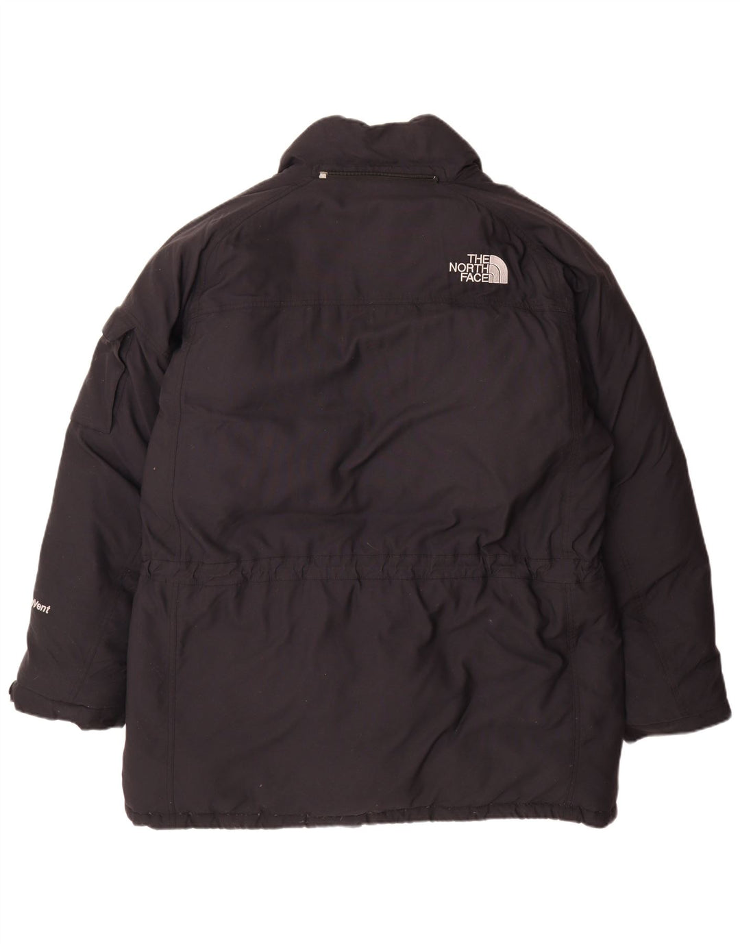 The North Face Herre Polstret Jakke UK 40 Stor Sort Nylon