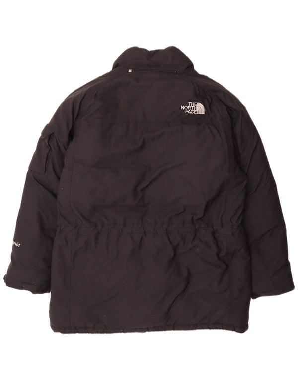 The North Face Herre Polstret Jakke UK 40 Stor Sort Nylon