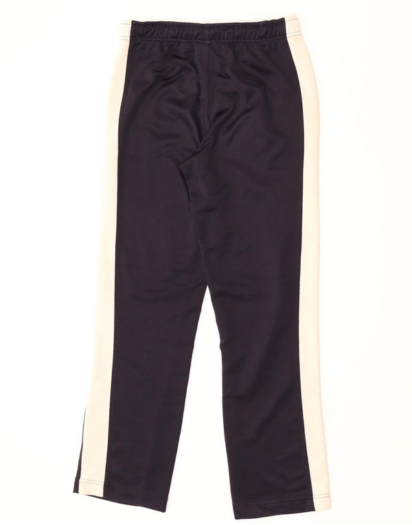 Puma Womens Tracksuit Trousers UK 8 Small Navy Blue Colourblock Polyester