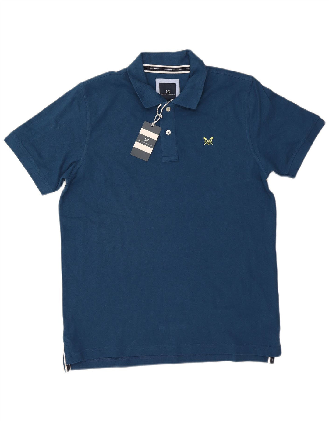 Besætningstøj Herre poloshirt Stor blå bomuld