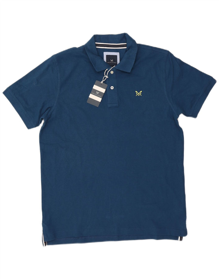 Besætningstøj Herre poloshirt Stor blå bomuld