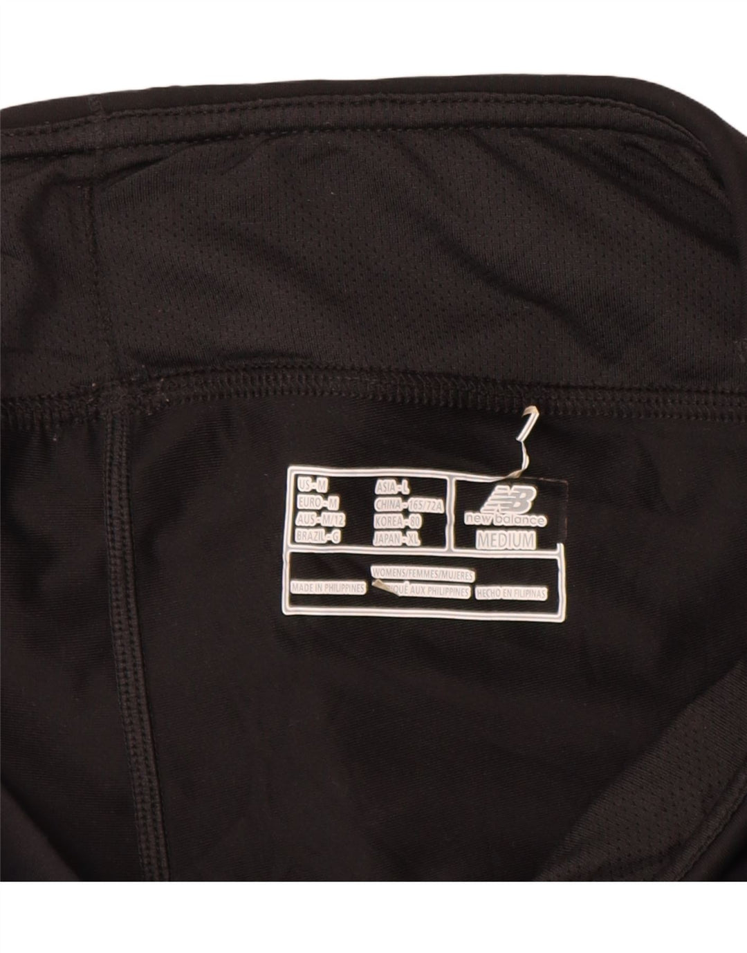 New Balance Sportsshorts til kvinder UK 12 Medium Sort Polyester