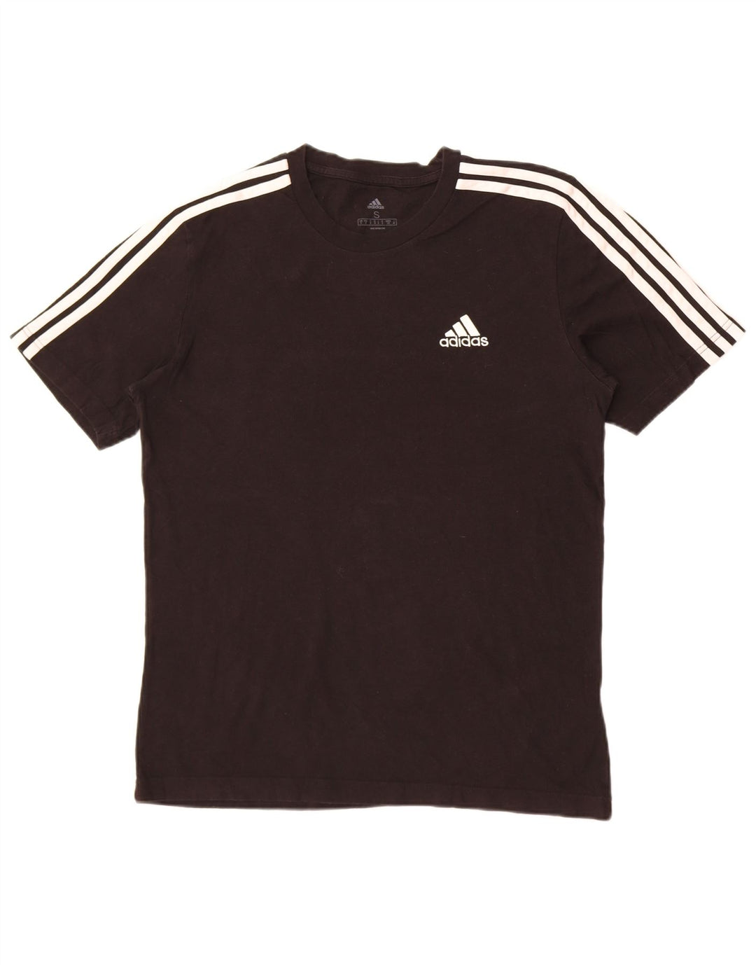 Adidas herre T-shirt top lille sort bomuld