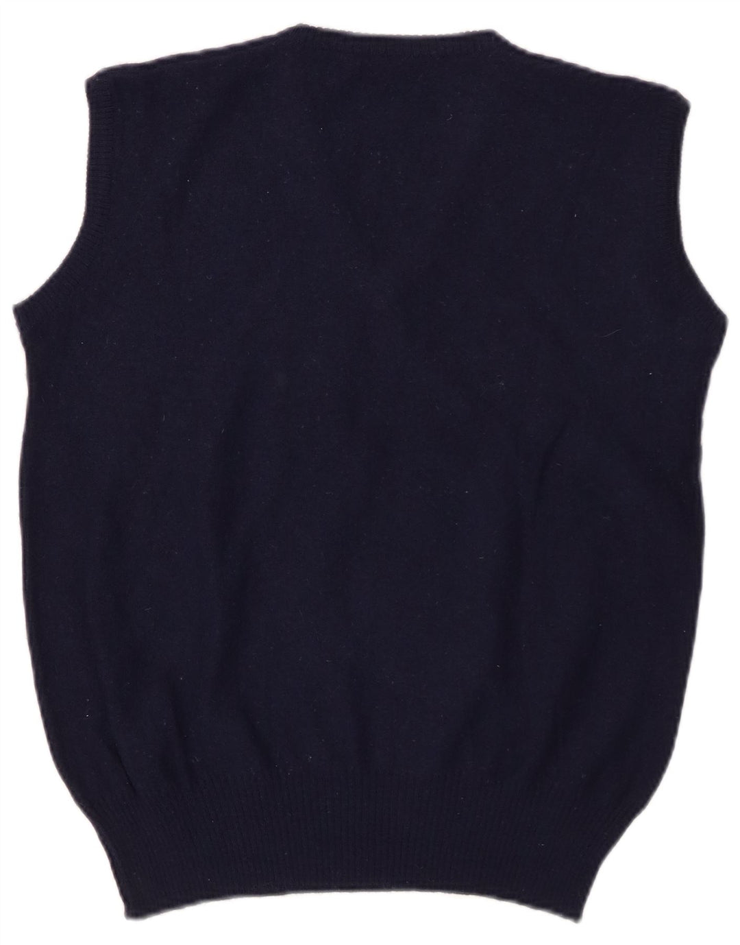 SERGIO TACCHINI Damevest Tank Top UK 14 Mellem marineblå stribet uld