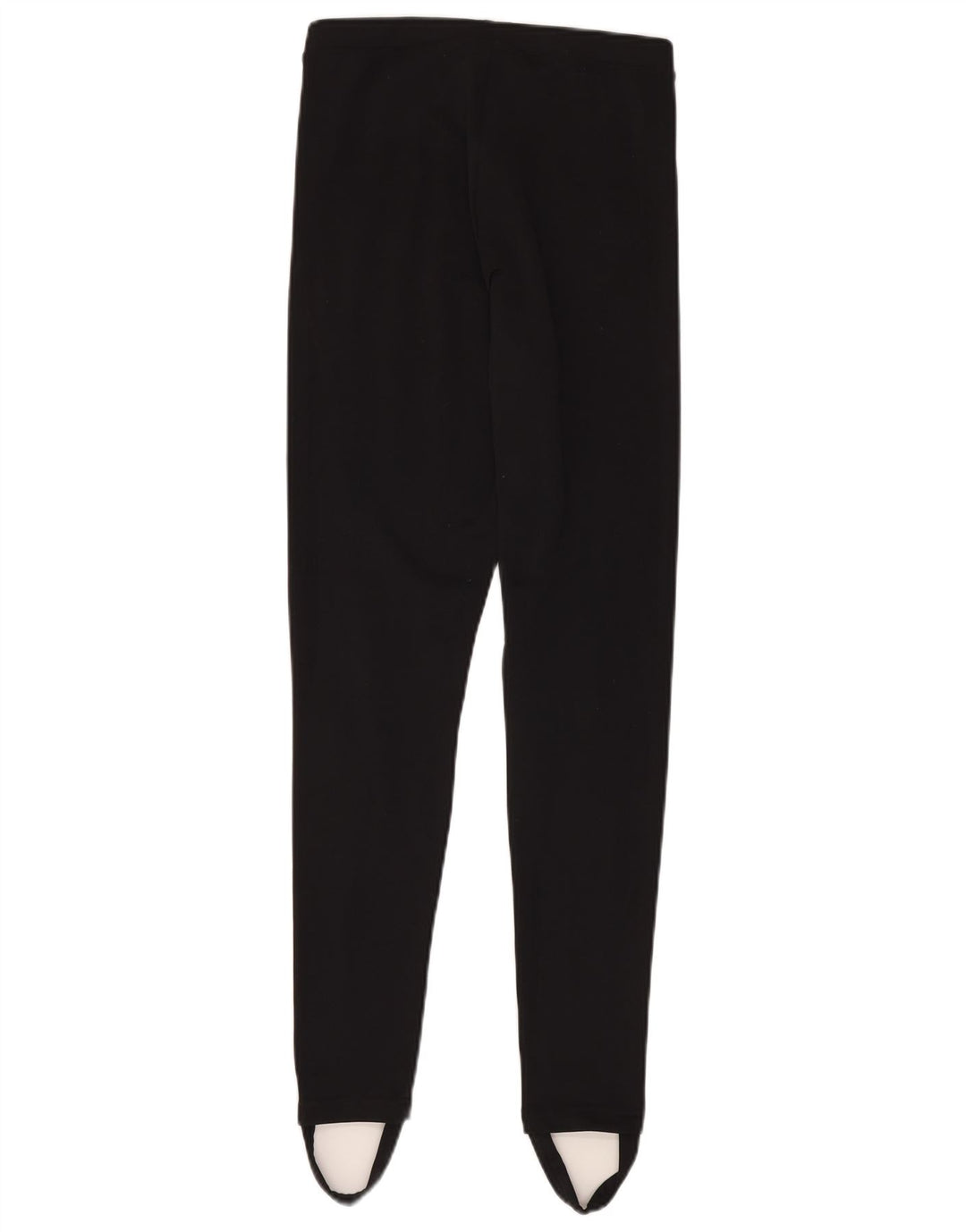 ADIDAS Dame Stigbøjle Leggings UK 10 Small Black Polyester