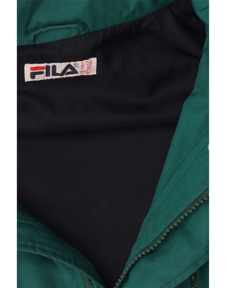 Fila Herre Hooded Parka Jacket IT 52 2XL Grøn