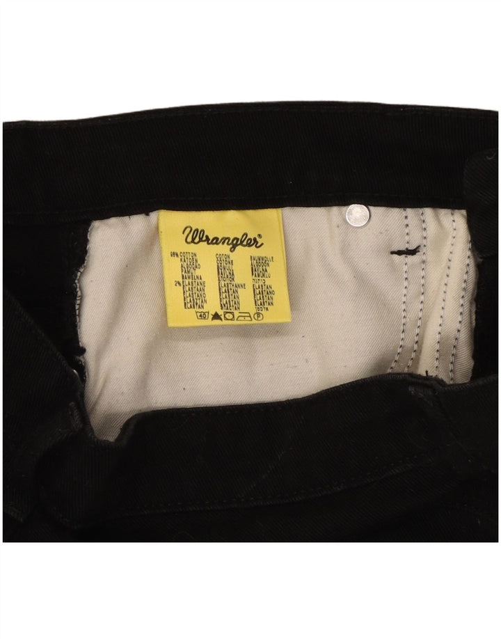 Wrangler Dame Bootcut Jeans W31 L32 Sort Bomuld