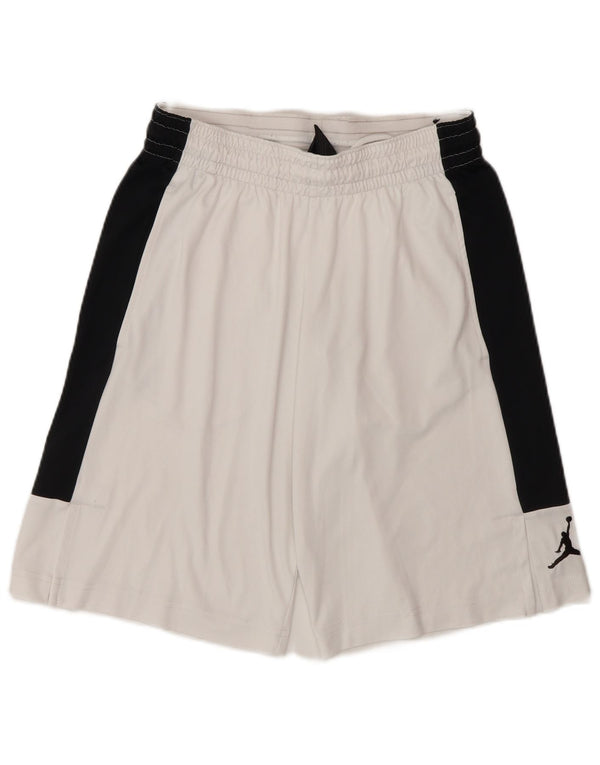 Jordan Herre Dri Fit Standard Fit sportsshorts Small White Colourblock